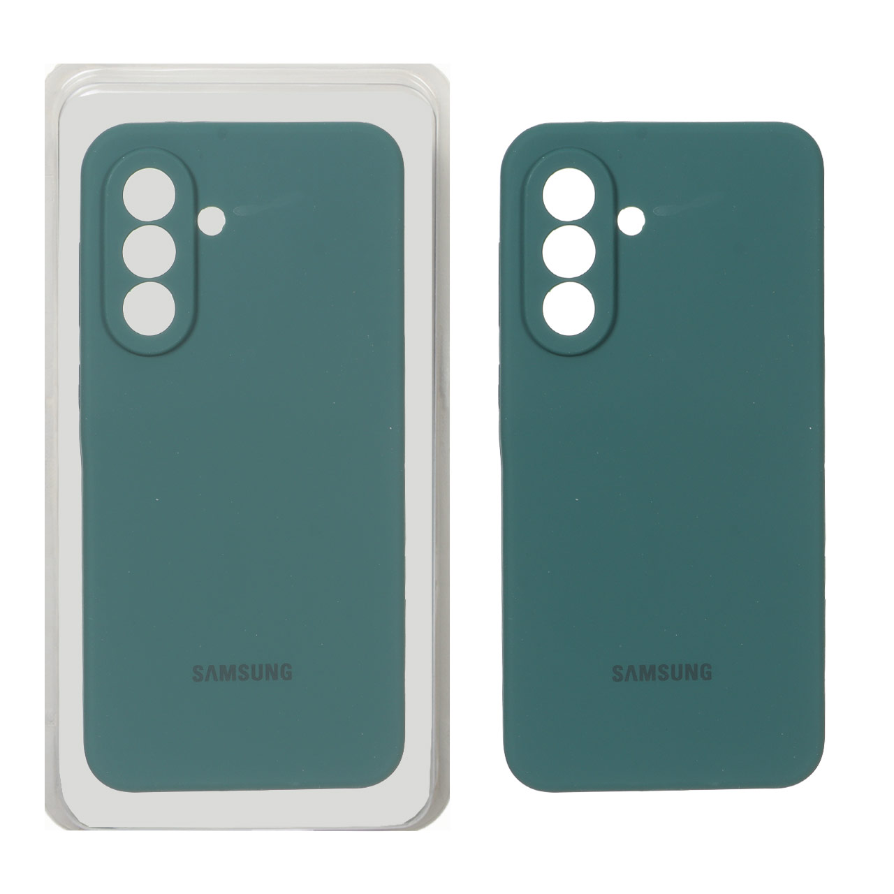 قاب سیلیکونی پاک کنی محافظ لنزدار اورجینال Samsung Galaxy A37 - سبز (پک اصلی)